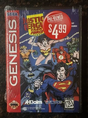 Justice League Task Force (Sega Genesis, 1995) - Image 1 of 2
