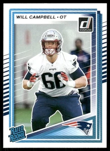 2025 Donruss #345 Will Campbell - Picture 1 of 2