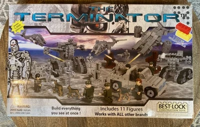 Best-Lock Construction ~ TERMINATOR Building Set (2012) Open Box ~ Extras? READ! - Image 1 of 4