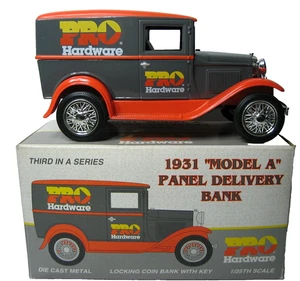 1931 Model A Panel Delivery Truck Bank Pro Hardware Liberty 2622 1/25th Scale - Picture 1 of 6