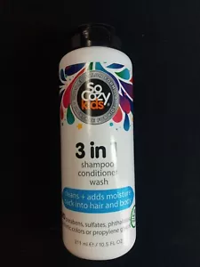 So Cozy Kids  3 in 1 Shampoo Conditioner Wash, Cleans + Adds Moisture - Picture 1 of 5