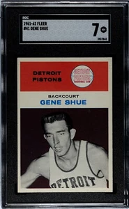 GENE SHUE 1961 FLEER #41 SGC 7 - Bright Well Centered Near Mint NM - Picture 1 of 7