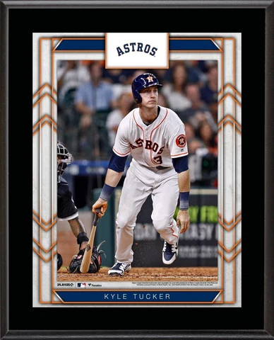 Kyle Tucker Houston Astros 10.5" x 13" Sublimated Player Plaque Cover