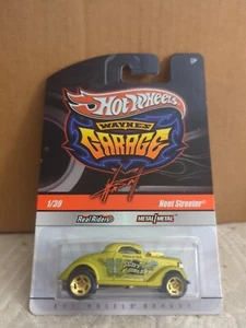 HOT WHEELS WAYNE'S GARAGE NEET STREETER VERDE Real Riders Plz Vedi Vendita Negozio HW - Foto 1 di 2