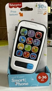 Fisher Price Laugh & Learn Smart Phone, Gray / NEW ~ - Picture 1 of 2