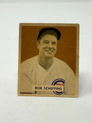 1949 Bowman 83 Bob Scheffing RC POOR - Image 1 of 3