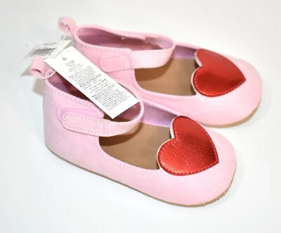 Zapatos planos de ballet de gamuza sintética azul marino antiguos talla 18-24 meses para niña Foto 1 de 4