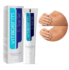 Vitaderm C Narbengel (20g) zur Entfernung von Verletzungsflecken, Verbrennungsnarben, Aknenarben 20g - Bild 1 von 6