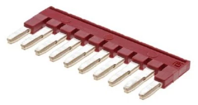 Phoenix Contact Standard Bridge Red 5.2mm 24 A 10 Pos Standard - 3030213 - Image 1 of 2