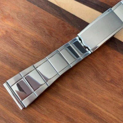 NOS Duchess 20mm Stainless Steel Bracelet Fits Bulova - RARE - Изображение 1 из 4