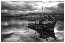 Girl Josie, Loch Harport, Carbost, Isle of Skye, UK - 30" x 20" CANVAS - boats .