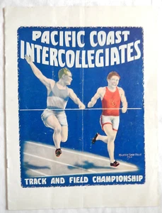 1927 Pacific Coast Conf PCC Track Field Athletics Championships Stanford USC Cal - Picture 1 of 10