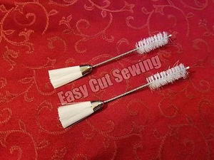 2 cepillos de pelusa Serger para máquina de coser bordado Pfaff, Bernina nociones de costura - Imagen 1 de 1