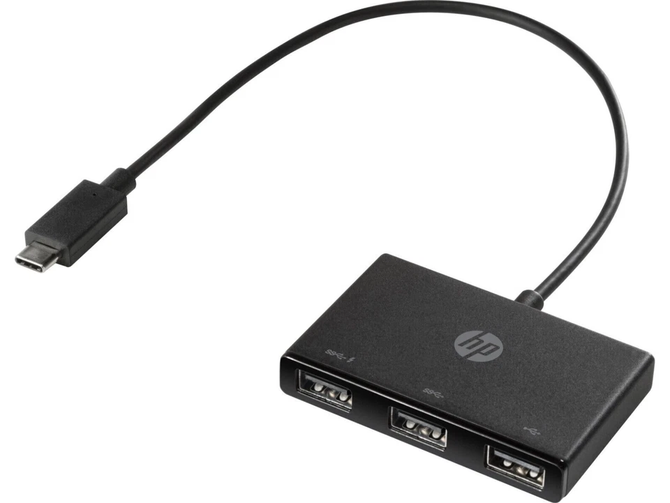 Hub HP USB-C a 3X USB Z6A00A hub USB multiporta MULTIPRESA SDOPPIATORE CIABATTA - Immagine 1 di 3