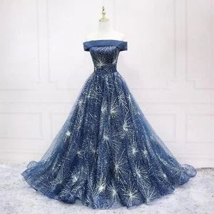 Noble Evening Formal Party Ball Gown Prom Bridesmaid Acting Host Dress QYHS176 - Picture 1 of 17