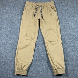 Ecko Unltd Pants Mens Size M 32x30 Beige Tan Chino Joggers Tapered Drawstring - Picture 1 of 14
