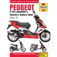 5751 Haynes Peugeot V-Clic, Speedfight 3, Vivacity 3, Kisbee & Tweet