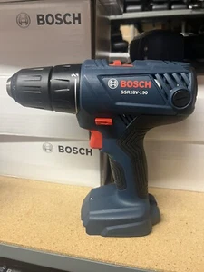 BOSCH 18V 1/2" DRILL/DRIVER GSR18V-190 BARE TOOL NEVER USES BRAND NEW - Picture 1 of 1