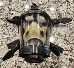 Honeywell Survivair SCBA Respiratore maschera antigas 20/20 taglia M imbracatura testa in gomma - Foto 1 di 6