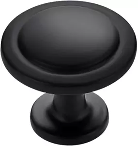 30 Pack 1-1/4 Inch Kitchen Cabinet Knobs Drawer Dresser Knobs Matte Black Zinc, - Picture 1 of 12