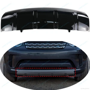 Front Bumper Protector Cover t For Land Rover Discovery 2017-2021,Shiny Black - Picture 1 of 6