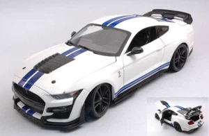 Maisto FORD MUSTANG SHELBY GT500 2020 WHITE 1:18 - Foto 1 di 1
