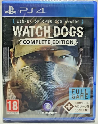 Watch Dogs: Complete Edition Sony Playstation 4 Brand New Sealed - Image 1 of 4