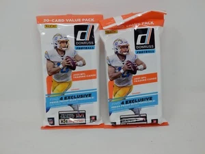NEW Lot of 2 2021 NFL Donruss Football Cello Value Pack - Picture 1 of 2