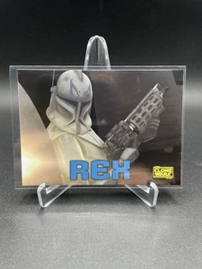REX 2008 Topps Star Wars The Clone Wars Foil Insert #7 🔥 - Picture 1 of 8