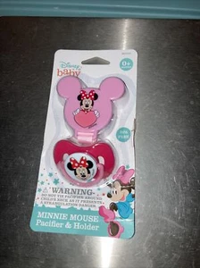 Disney Minnie Maus Schnuller und Halter - Bild 1 von 6