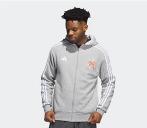 Adidas Miami Hurricanes Hoodie mit durchgehendem Reißverschluss ALLE GRÖSSEN HZ1132 - Bild 1 von 1