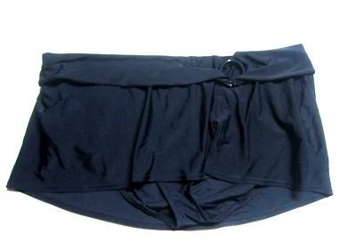 Traje de baño Lane Bryant para mujer talla 20 falda negro parte inferior incorporada traje de baño Foto 1 de 4