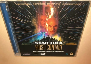 Star Trek First Contact CD soundtrack Jerry Goldsmith Steppenwolf Roy Orbison  - Picture 1 of 8