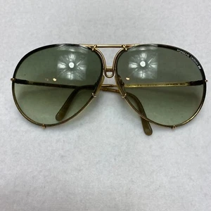 Porsche Design 5627 Aviator Gold Sunglasses Frames Vintage Carrera 80s - Picture 1 of 17
