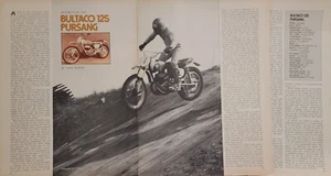 1972 Bultaco Pursang 125 Motorrad 4p Testartikel - Bild 1 von 1