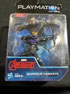 DISNEY MARVEL PLAYMATION AVENGERS HERO SMART FIGURE SINGLE HAWK EYE - Picture 1 of 3