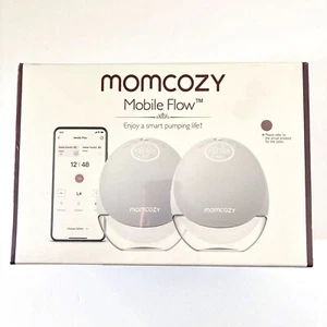 Momcozy M9 Mobile Flow Wearable Hands Free Breast Pump 2 Pack NEW IN BOX SEALED! - Picture 1 of 15