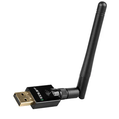 USB WiFi Adapter Dual Band Wireless LAN Dongle External Antenna 802.11ac 600Mbps - Image 1 of 4