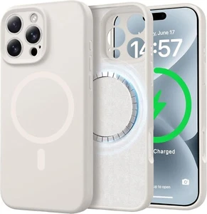 iPhone 16 Pro Max 6.9" Case, Liquid Silicone & Microfiber Lining, Shockproof - Picture 1 of 7