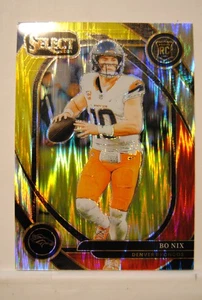Amortiguador Prizim Panini Select Bo Nix #221 2024 rojo/amarillo radiocontrol - Imagen 1 de 2