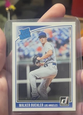 Panini Donruss 2018 - Rated Rookies Walker Buehler #41 (RC) Foto 1 de 4