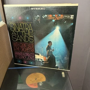 Frank Sinatra Count Basie Quincy Jones – Sinatra At The Sands Stereo 1966 2lp - Picture 1 of 13