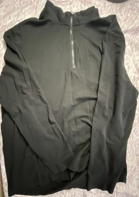 Calvin Klein Performance Women’s 1/4 Zip Pullover  Black Long Sleeve 2xl - Image 1 of 3