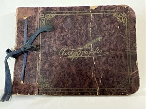 Vintage 1930’s New York School Autograph Booklet- Mostly Filled In - Picture 1 of 4