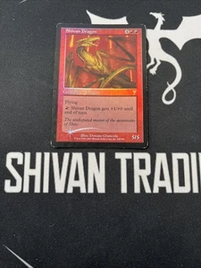 Foil 7th Edition Shivan Dragon x1 Magic MTG - Picture 1 of 2
