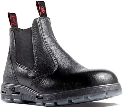 Redback Bobcat USBBL Elastic Sided Steel Toe Safety Work Boots Leather - Image 1 of 4