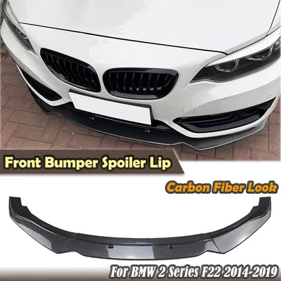 Kit divisor parachoques delantero coche bmw serie 2 f22 220i 225i 228i 2014-2019 2017 Foto 1 de 4