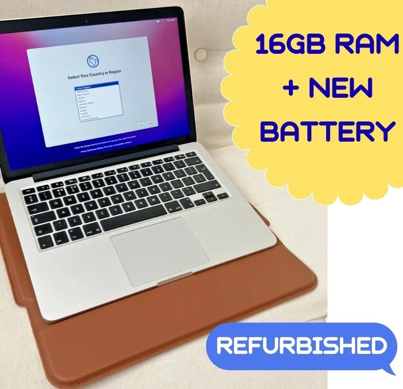 Apple MacBook Pro 13" 2015 | i7 16GB RAM 512GB SSD | Fresh macOS Monterey - Image 1 of 4