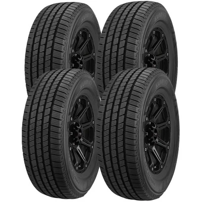(QTY 4) LT235/85R16 Kumho Crugen HT51 120/116R Load Range E Black Wall Tires Foto 1 de 4