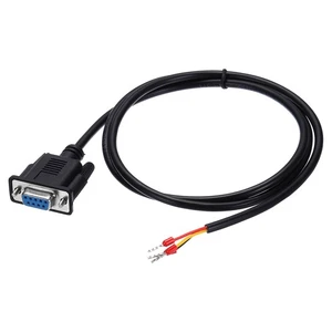 22AWG DB9 Female to 235 Bare Wire with 3 Wiring Terminals,3.3 ft - Afbeelding 1 van 6